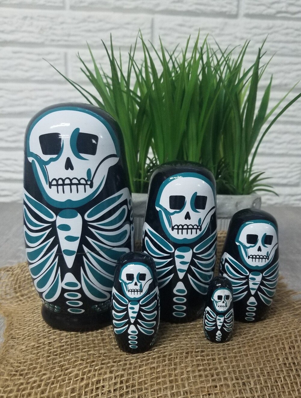 Skeleton Nesting Dolls